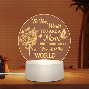Mom Birthday Gifts from Daughter Son, Mother'S Day Gifts for Mom Room Decor 3D N - Picture 1 of 7