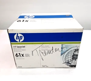 (NEW Genuine) Dual Pack HP 61X Black LaserJet Toner Cartridges, C8061D - Picture 1 of 6