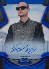 2016 Certified Signatures Mirror Blue #12 Josh Wise/25