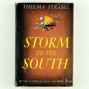 Storm to the South by Thelma Strabel 1944 Book Club Edition HC with DJ +Brochure - Bild 1 von 4