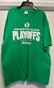 Authentisches Fruit of the Loom Boston Celtics 2016 Playoffs Putnam Investments T-Shirt - Bild 1 von 3