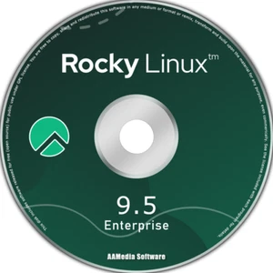 Rocky Linux 9.5 64bit Enterprise Live Bootable DVD Linux Operating System - Picture 1 of 2