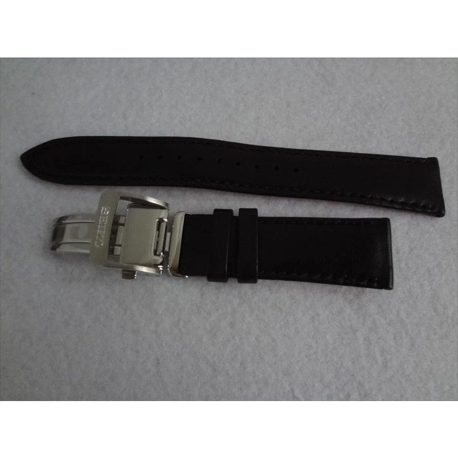 Seiko Genuine Leather Belt Watch Band Spirit Smart Trish Una Black/Pink Foto 1 de 4