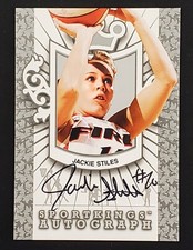 2012 Sportkings Series E Jackie Stiles Autograph Silver Edition #A-JST1