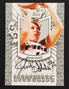 2012 Sportkings Series E Jackie Stiles Autograph Silver Edition #A-JST1 - Picture 1 of 2