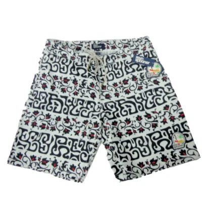 New Reyn Spooner Boardshorts Hawaiian Black and White Size 32 36 Tahitian - Image 1 of 4