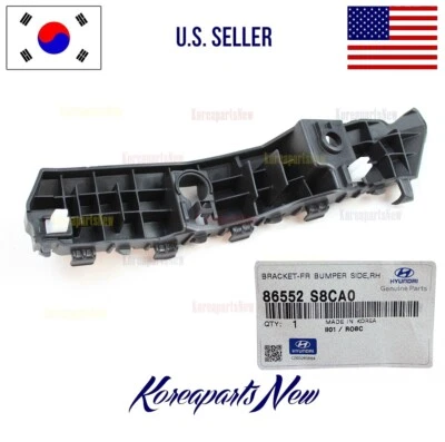FRONT Bumper Guide Bracket Retainer Right PASSN ⭐OEM⭐ Hyundai Palisade 2023-2025 - Изображение 1 из 2