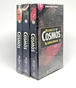 Mysteries Of The COSMOS The Infinite Universe 3 Pack VHS PAL Factory Sealed NEW - Picture 1 of 5