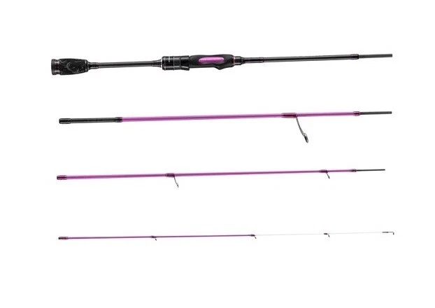 Abu Garcia Salty Style Colors STCS-664LS-CP Candy Pink Light Salt Spinning rod - Image 1 of 4