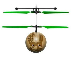 Marvel Guardianes de la Galaxia Bebé Groot con licencia IR volando OVNI Helicopter Ball - Imagen 1 de 2