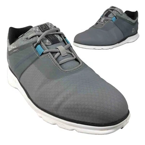 FootJoy Pro SL Shoes Men’s 10.5 W Gray Spikeless Golf Shoes 53855 IntelliShield - Picture 1 of 12