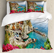 Italien Bettwäsche Set Cinque Terre Strandküste