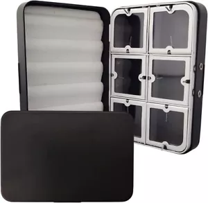 Eupheng Aluminum Fly Fishing Box Easy Grip Flies Jigs Lures Box - Bild 1 von 24