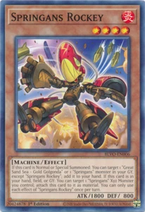 Springans Rockey BLVO-EN006 YuGiOh! Common - Picture 1 of 1