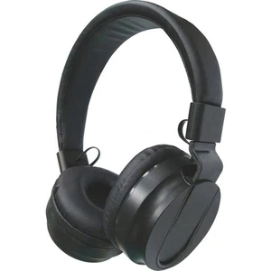 Komputerowe słuchawki stereo z regulacją głośności 71" przewód czarny 15155 - Zdjęcie 1 z 2
