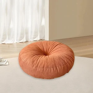Round Floor Pillow Seating Cushion Soft Supportive for Adults Floor Cushion Pad - Picture 1 of 29