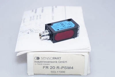 Sensopart FR 20 R-PSM4 Reflection Light Barrier OVP, New - Image 1 of 3