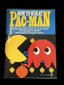 Vintage How to Win at Pac-Man 1982 Arcade Strategy Guide Atari - Imagen 1 de 3