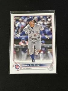Seiya Suzuki 2022 Topps Update Series True Rookie Card #US250 Chicago Cubs RC - Picture 1 of 2