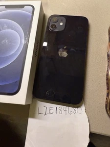 iPhone 12 128gb LOCKED to AT&T Black - Afbeelding 1 van 3