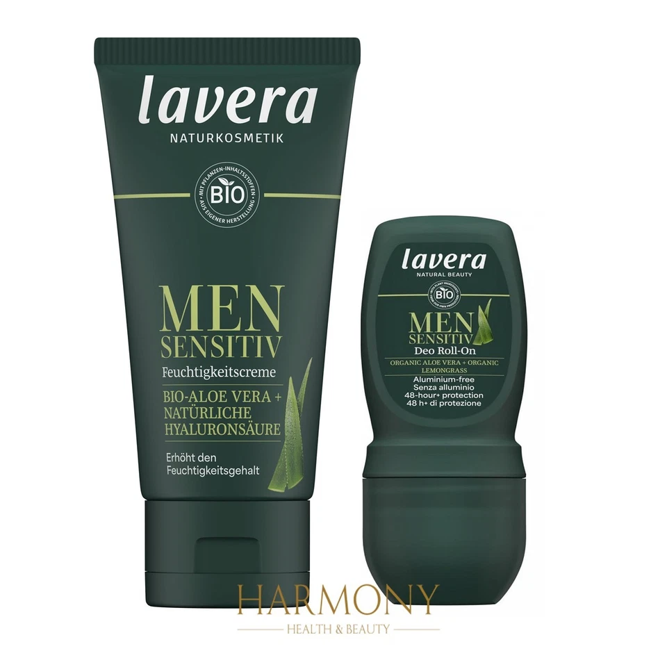 LAVERA ORGANIC MEN BODY CARE GIFT SET - CERTIFIED ORGANIC - VEGAN  - Image 1 of 1