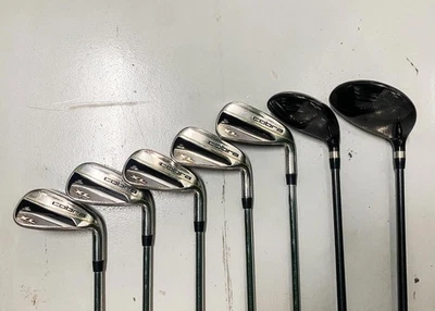 Set of Cobra XL Speed 7 Piece Golf Set - 2 Woods 5 Irons 6 7 8 9 P 15 & 18 Deg. - Image 1 of 4