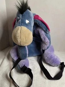 Eeyore Plüsch 21 Zoll Rucksack Walt Disney Company abnehmbarer Schwanz gefüllt - Bild 1 von 9