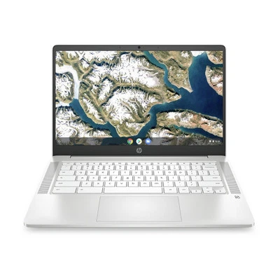 HP Chromebook 14a-na0011na LAPTOP 14" INTEL 2.6GHz FULL HD 64GB eMMC CHROME OS - Image 1 of 4