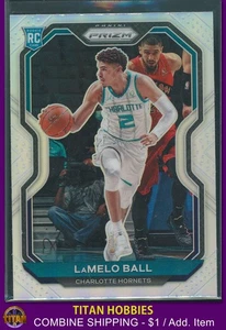 2020-21 Panini Prizm SILVER Prizm #278 LaMelo Ball SILVER PRIZM RC - Picture 1 of 2