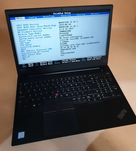 LENOVO THINKPAD E590 15.6" i5-8265U 1.6GHZ LAPTOP BIOS BOOT ,SL24 - Picture 1 of 8