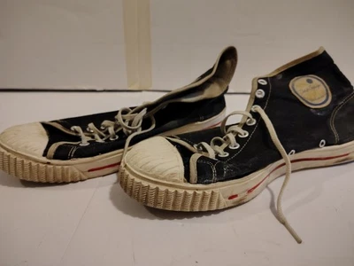 c1970 Dolph Schayes Sneakers NBA 76ers NYC Rare Converse Style  - Image 1 of 4