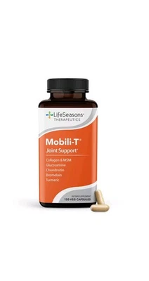 Life Seasons Mobili-T поддержка суставов - 120 капсул - срок годности 11/25 - Изображение 1 из 2