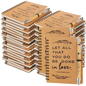 100 Pcs/ 50 Set Christian Mothers Day Gifts Bulk Include Spiral Notebook and ... - Picture 1 of 6