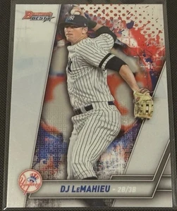 2019 Bowman's Best #60 DJ LeMahieu New York Yankees - Picture 1 of 2