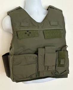 SECOND CHANCE Standard Tactical Armor Carrier Side Open Fix Pocket S/M Green - Bild 1 von 17