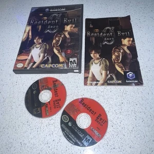Resident Evil 0 Zero (Nintendo GameCube, 2002) Complete 2 Disc Set Tested - Picture 1 of 2