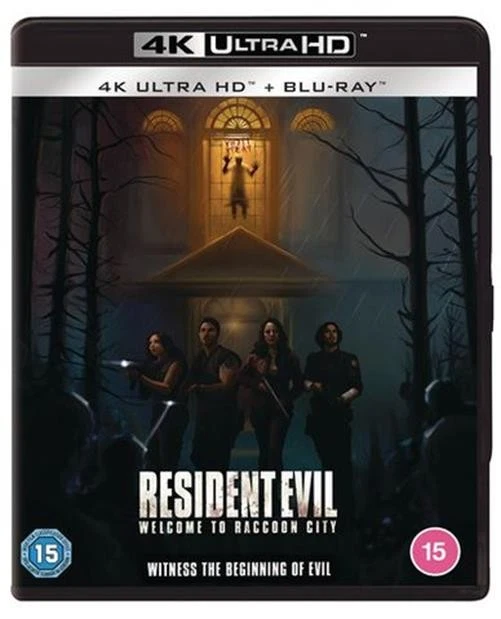 Resident Evil Welcome to Raccoon City 2021 4K UHD BR Blu-ray Bluray - Image 1 of 1