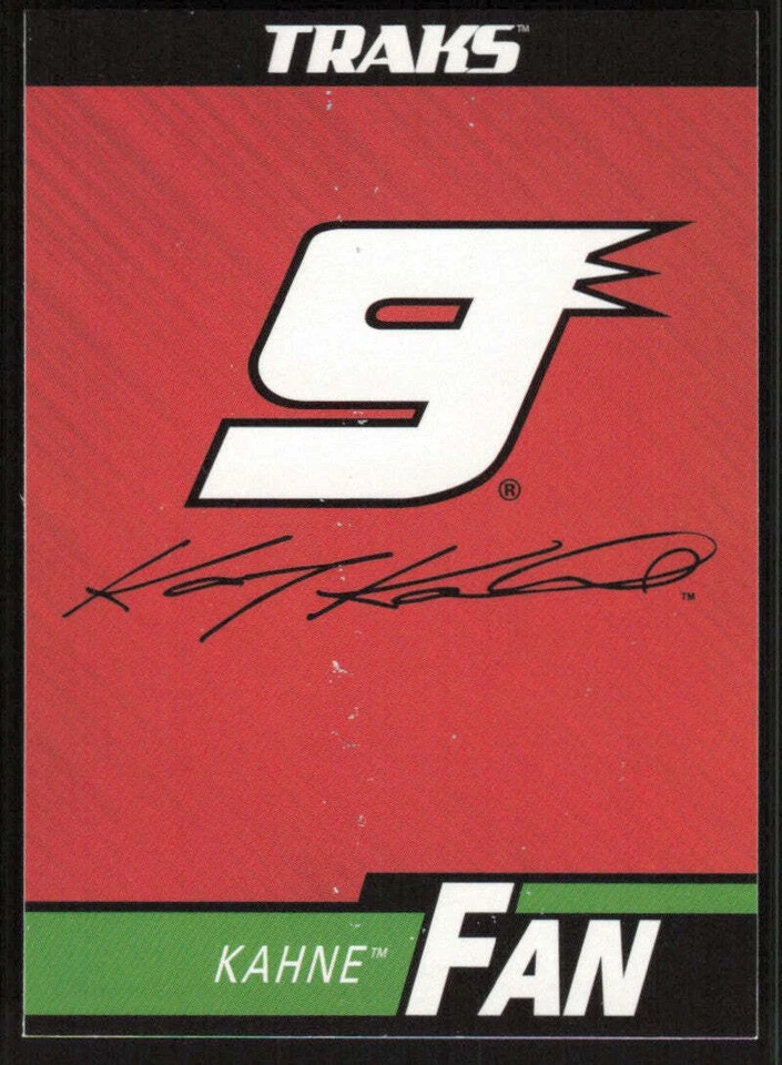 Kasey Kahne 2006 Press Pass Traks # 9 Fan Sticker - Image 1 of 1
