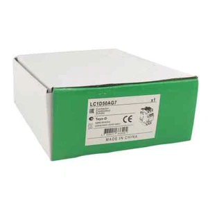 LC1D50AG7 Contactor 120V coil LC1D50AG7 3P 50A AC replace Schneider Contactor - Picture 1 of 3