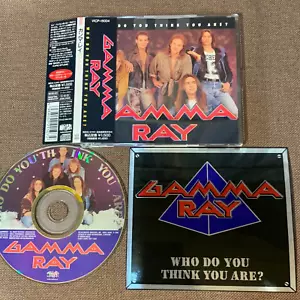 GAMMA RAY Who Do You Think You Are ? JAPAN 5" MAXI CD VICP-15004 w/ OBI +STICKER - Picture 1 of 8