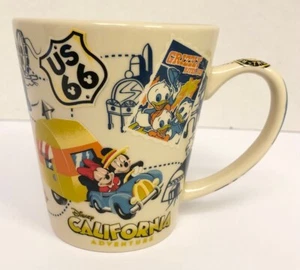 Disney Pixar California Adventure Parks MUG Cadillac Ranch Route 66 Cars Land - Picture 1 of 3