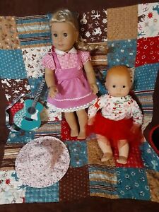 American Girl Lot Of Dolls. Tenny American girl doll. Guitar-Bracelet-Bitty Baby