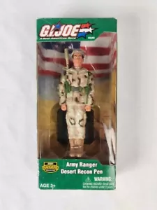 Hasbro GI Joe Army Ranger Desert Recon Figura Penna Inchiostro - Foto 1 di 3