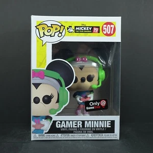 Funko Pop Gamer Minnie 507 Disney Mickey 90 Years GameStop Exclusive Not Mint - Picture 1 of 8