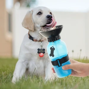 Dog Water Bottle, Portable Travel Water Bottle Dispenser For Dogs Cats - Picture 1 of 7