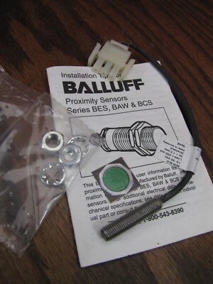 Balluff Inductive Proximity Sensor range 1.5mm 10-30v dc BES-516-343-SIG-SA-1 - Image 1 of 4