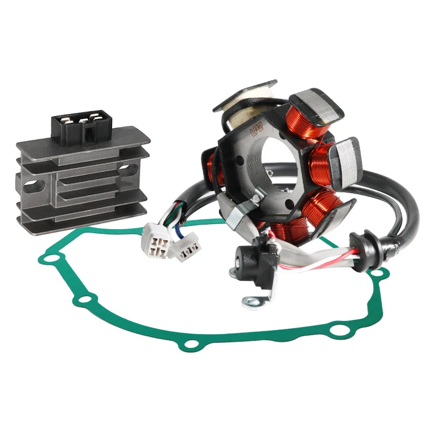Regulador y junta de estator para Yamaha YBR125 YBR125E/EGS/G YB125 2CS 2013-2022 Foto 1 de 4