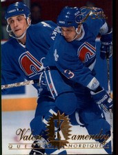 1994-95 Flair Nordiques Hockey Card #147 Valeri Kamensky