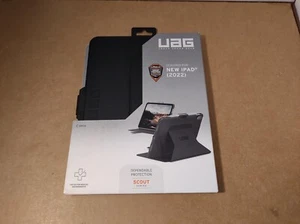 UAG - Scout Folio Case for Apple 10.9-Inch iPad (Latest Model 2022) - Black - Picture 1 of 1
