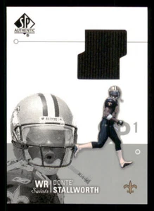 2002 SP Authentic Threads #AT1DS Donte Stallworth - Picture 1 of 2